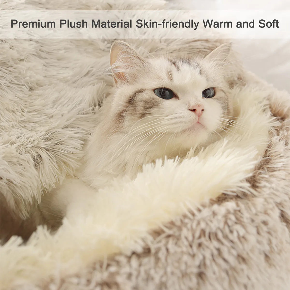 Premium Pet Pillow Plush Bed 2 in 1